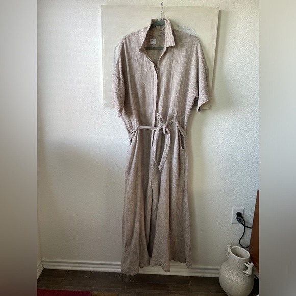 ESBY Savannah Jumpsuit in Cocktail Stripe - Picture 5 of 6